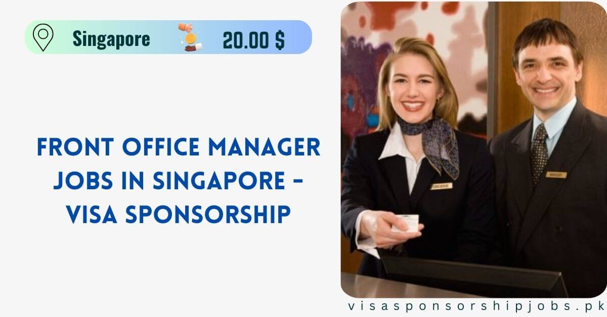 Front Office Manager Jobs in Singapore