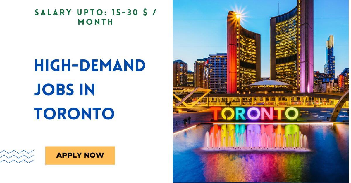 High-Demand Jobs in Toronto