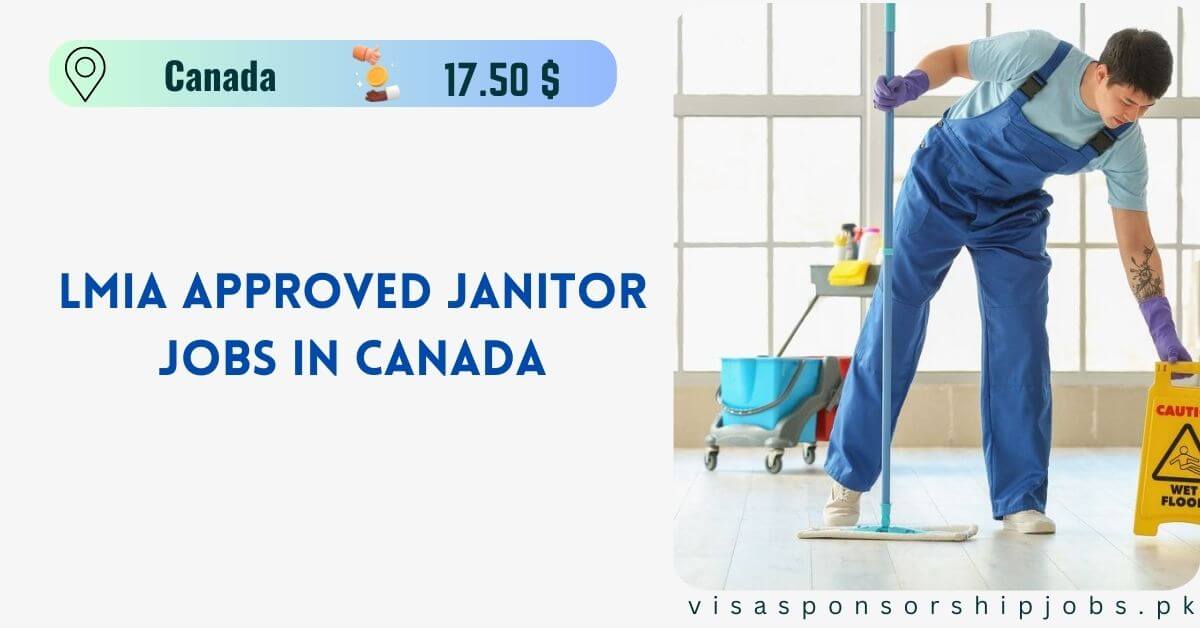LMIA Approved Janitor Jobs in Canada