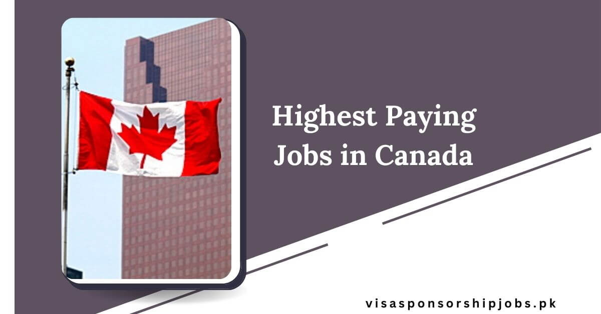 Highest Paying Jobs in Canada