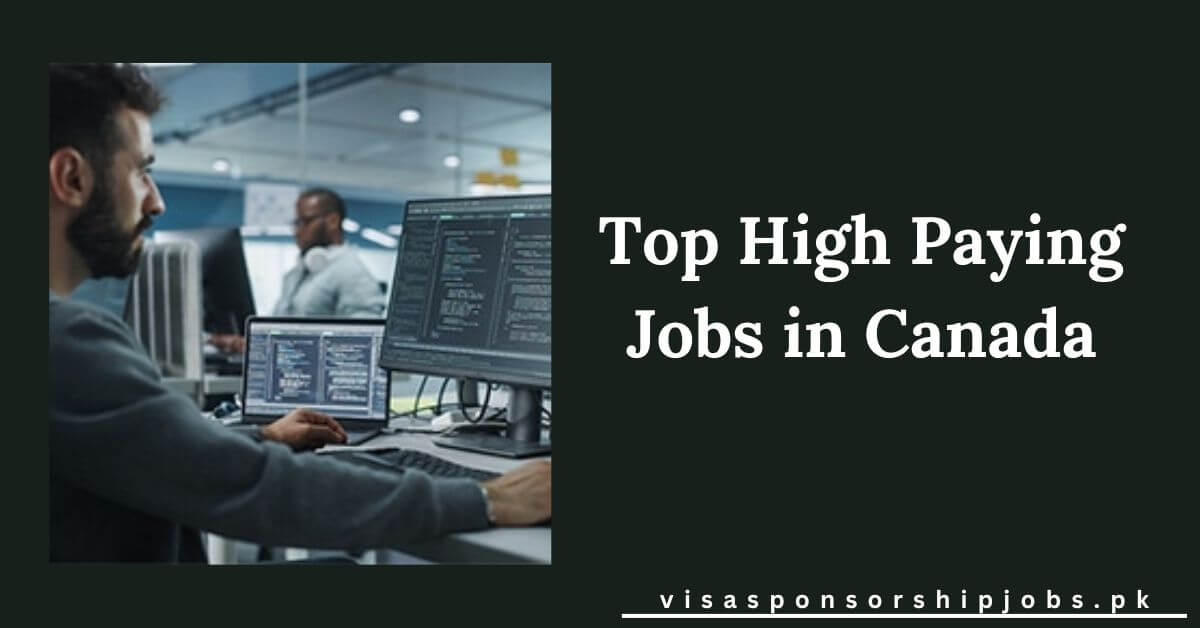 Top High Paying Jobs in Canada