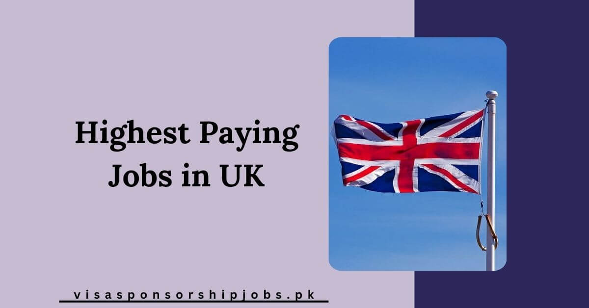 Highest Paying Jobs in UK